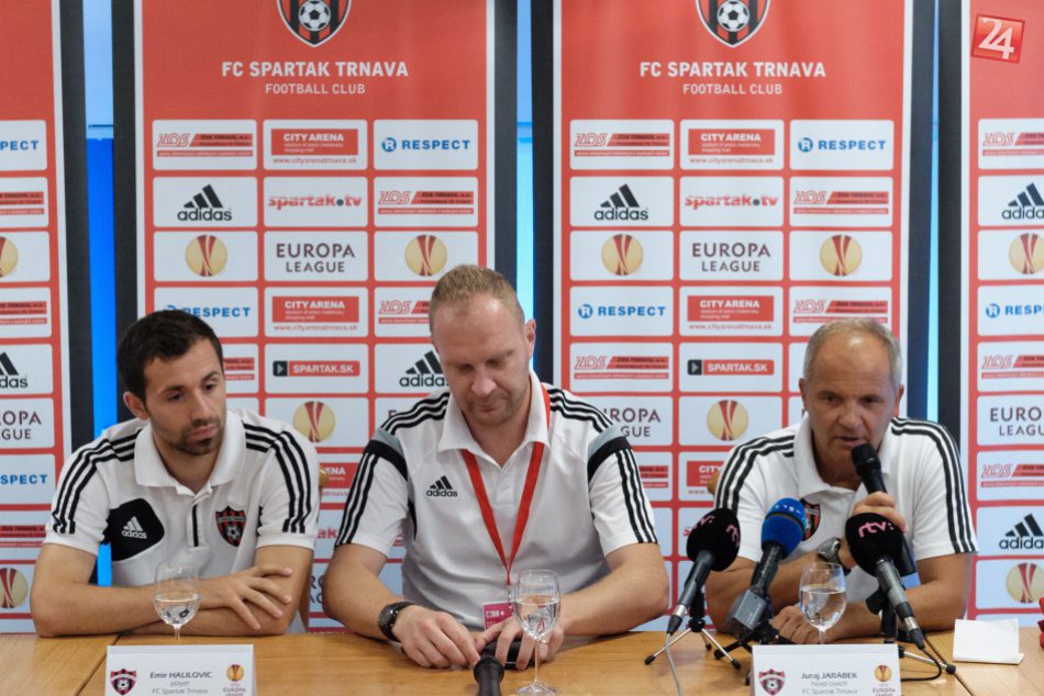 Tlačovka a tréning pred odvetou so Sarajevom