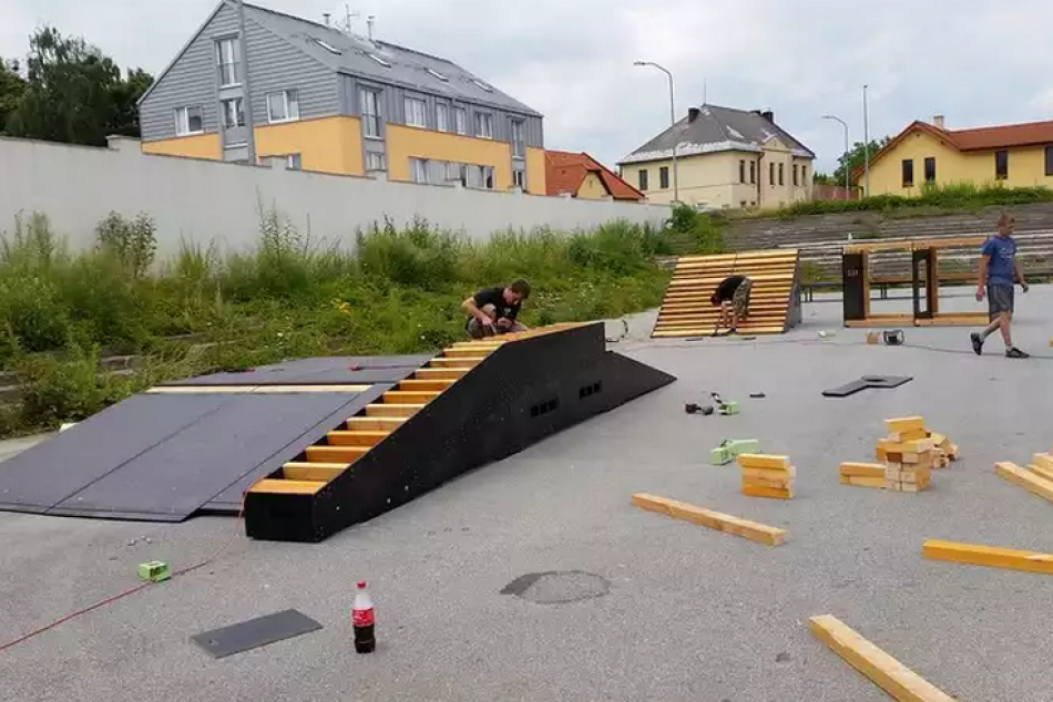 Skatepark v Prešove nabral reálne kontúry: Už je v skúšobnej prevádzke!