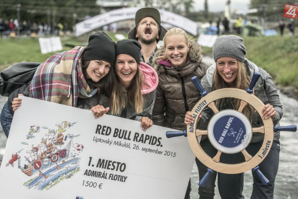 Druhý ročník Red Bull Rapids sa konal v Liptovskom Mikuláš