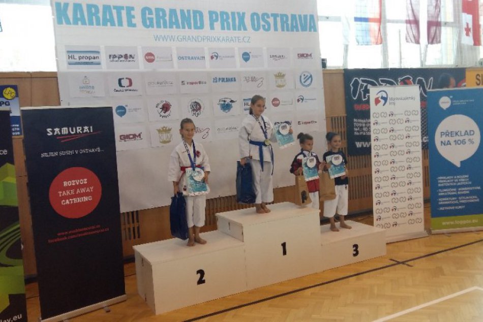 Grand Prix Ostrava 2015: Žiarčania opäť ovešaní medailami