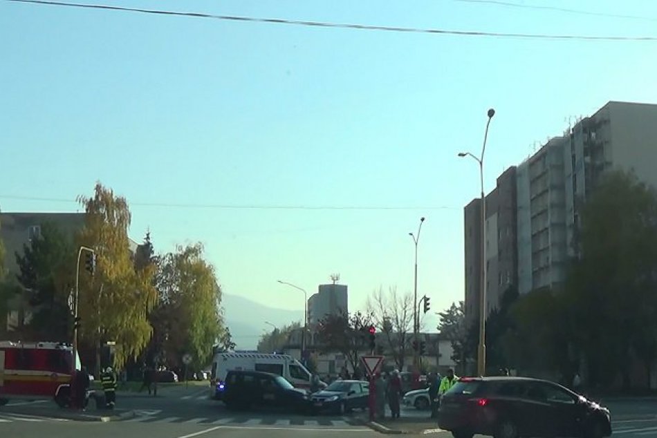 Dopravná nehoda na humenskej križovatke