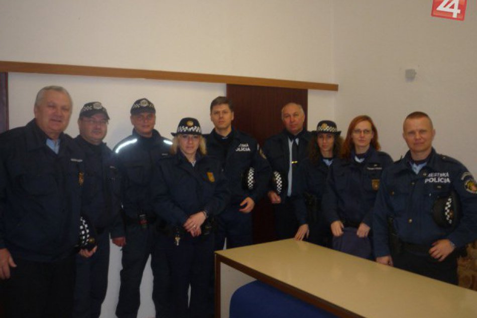Nová služobná miestnosť mestských policajtov v OBRAZOCH