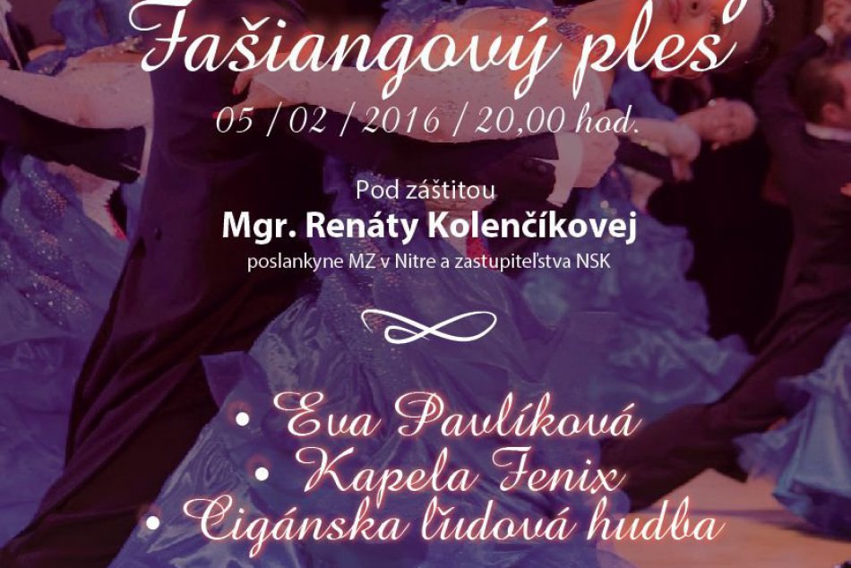 Zoborský ples 2016 - plagát