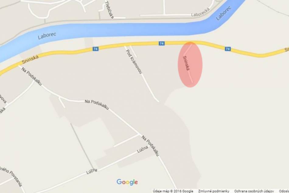 Časť Sninskej ulice