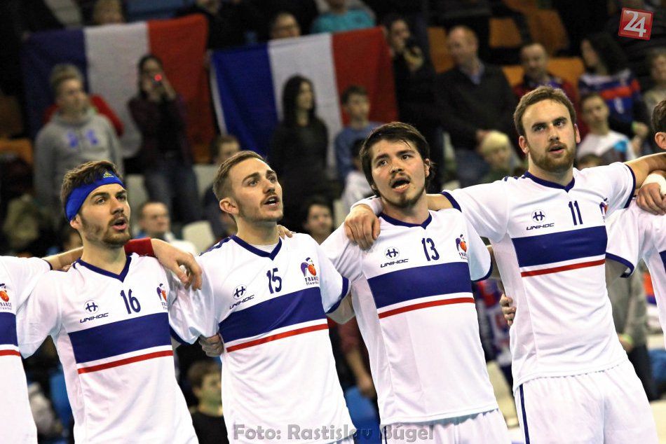 FOTO: Florbalová reprezentácia zdolala výber Francúzska