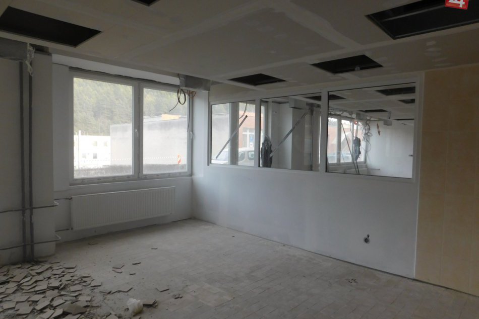 Práce na nových oddeleniach v spišskonovoveskej nemocnici sú v plnom prúde