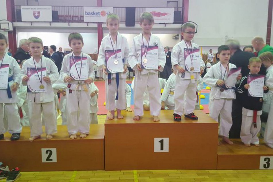 Slovenský pohár karate detí do 11 rokov Košice 2016