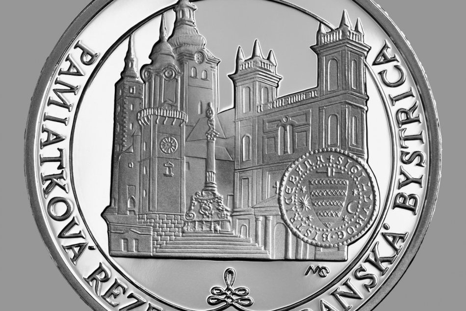 Zberateľské mince na počesť Bystrice v OBRAZOCH