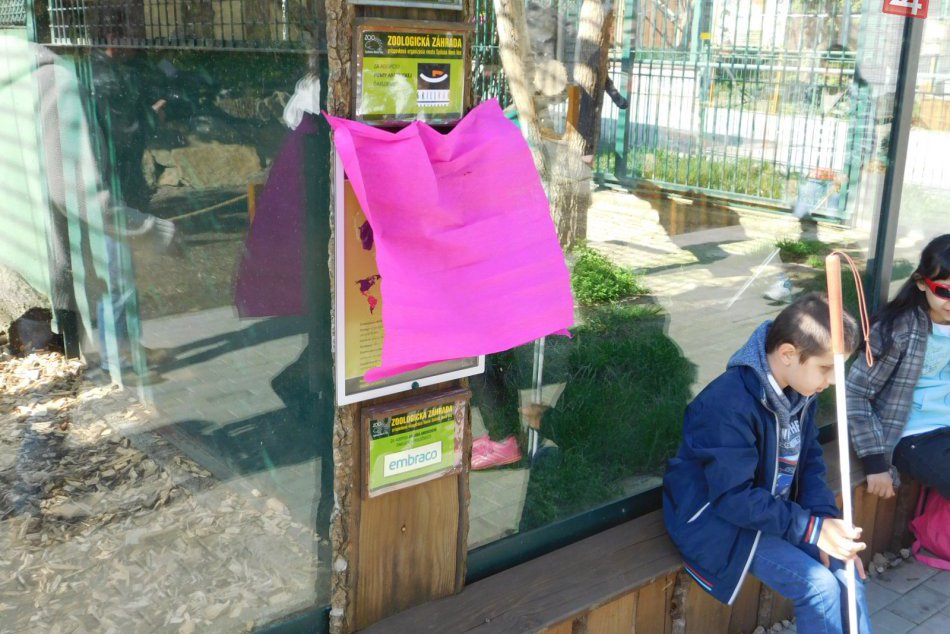 Spišskonoveská zoo má novinku pre nevidiacich
