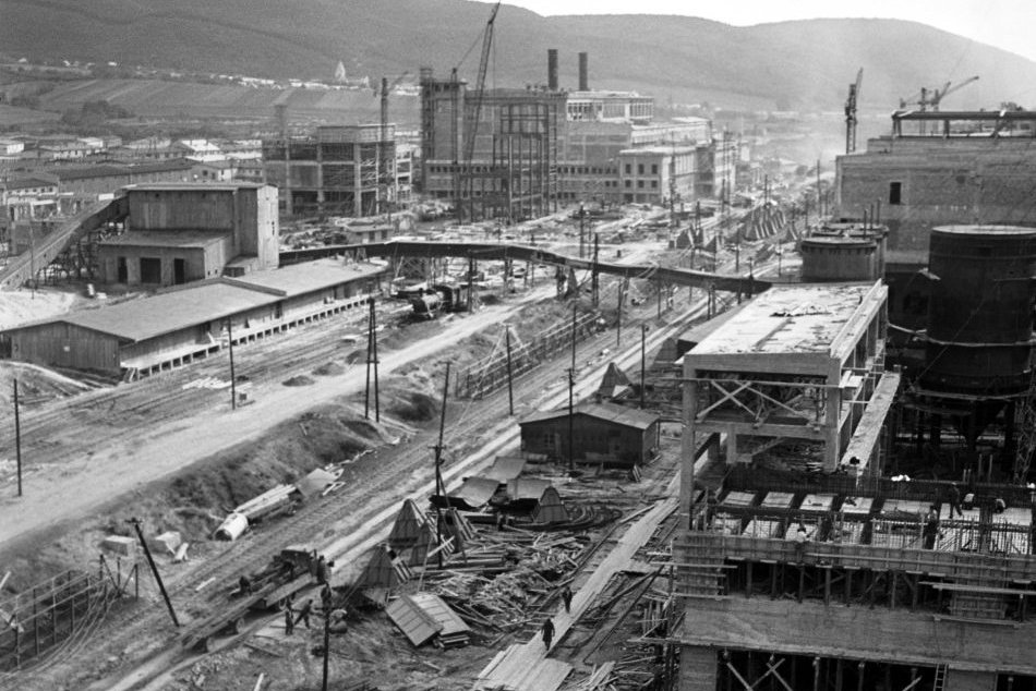 Archívne FOTO: Žiarsky priemyselný park pred 60 rokmi