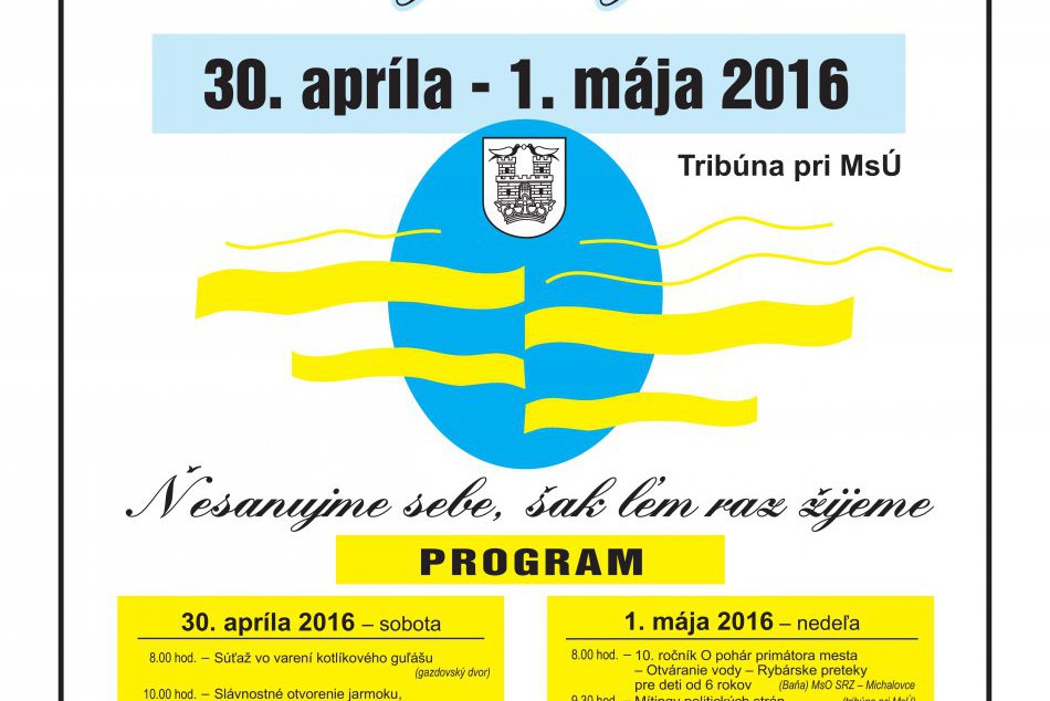 Šesnasti Jarni Jurmarok v Michalovciach