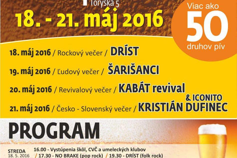 Košice: Pivný festival na Dňoch Terasy 2016