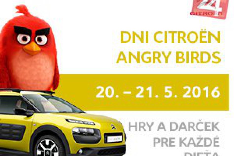 Rodinné dni Citroën Angry Birds v Žiari