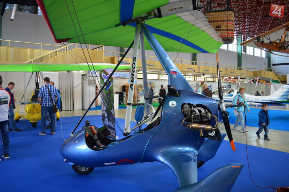 FOTO: Prvý ročník leteckej výstavy na Agrokomplexe, Aero-Expo predstavil aj slov