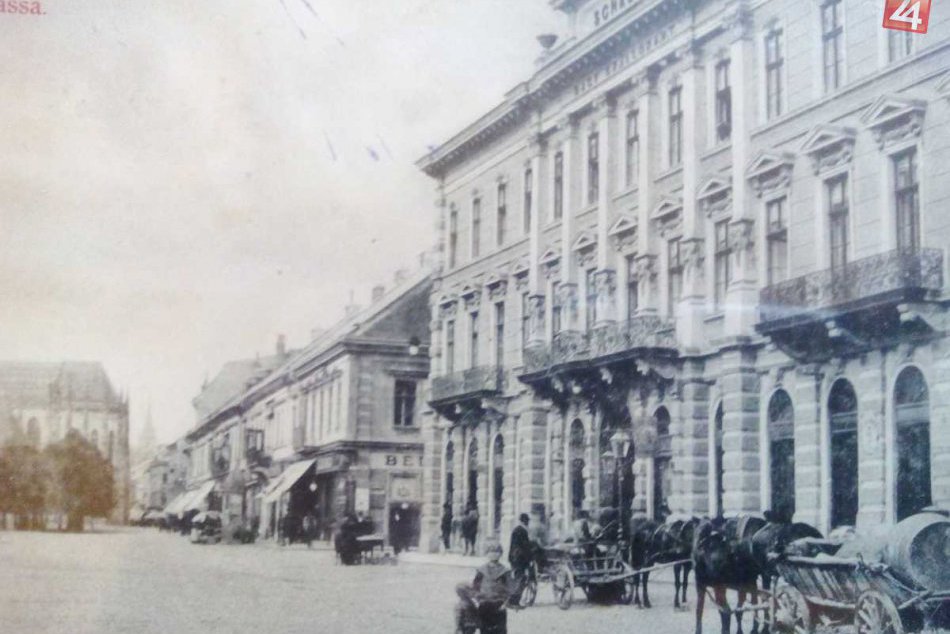 Historické fotografie z centra Košíc