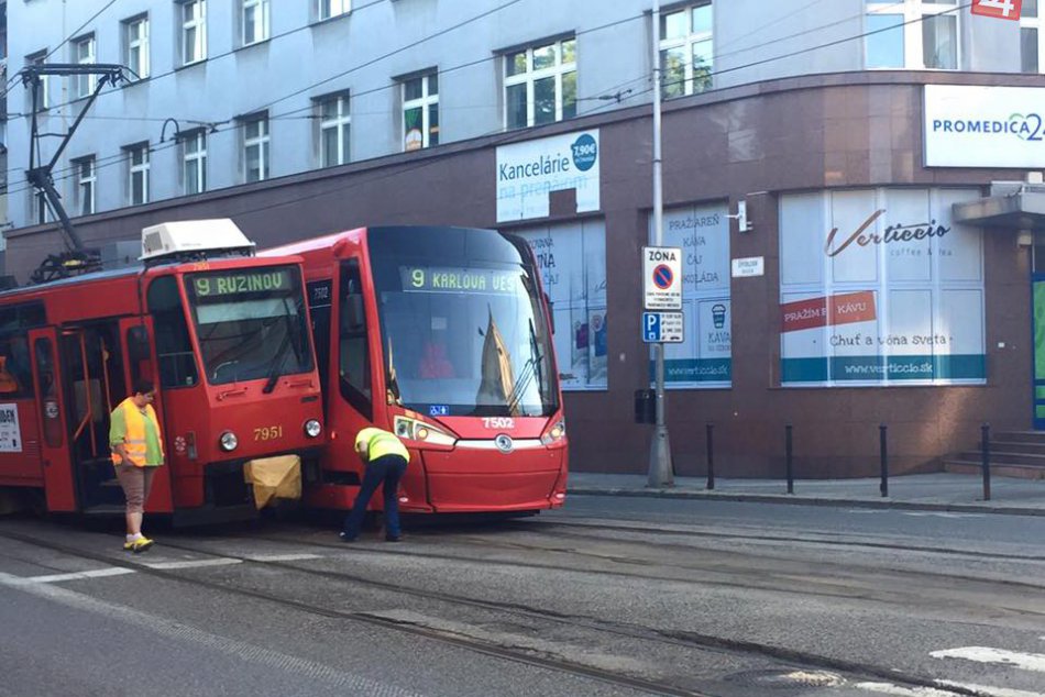 Zrážka električiek