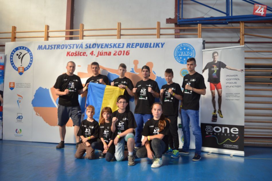 Športový Kickbox klubu Michalovce na majstrovstvách