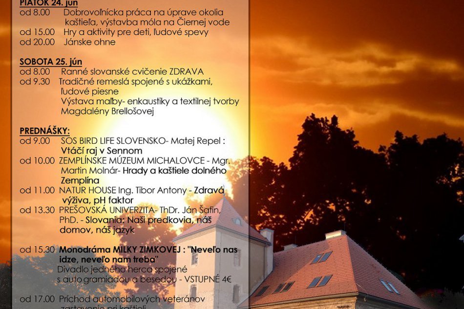 Jánske ohne – Letný slnovrat čaká aj Senné