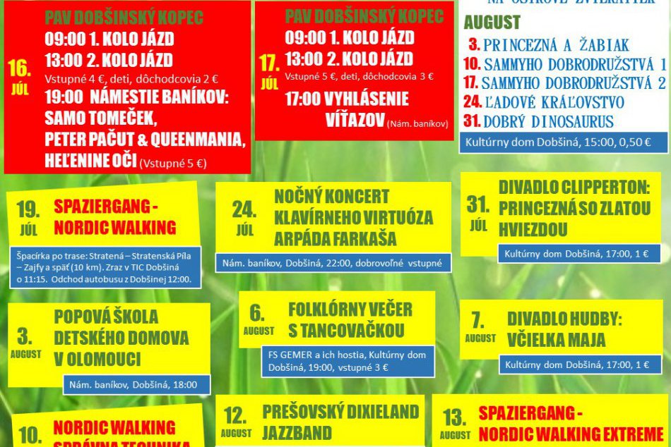 Obrazom: Dobšinské kultúrne leto otvorila dychovka