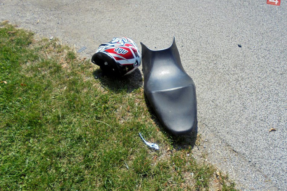 Obrazom: Tragická nehoda motorkára pod hradom Krásna Hôrka