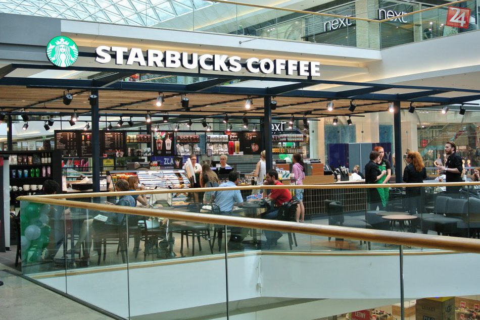 Otvorenie Starbucks v Eurovea