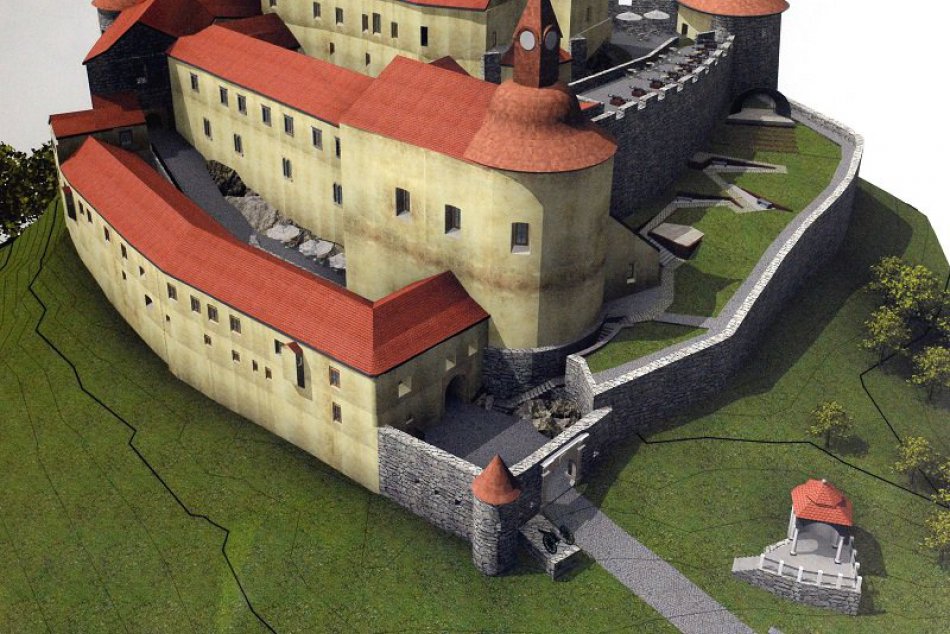 Oprava hradu Krásna Hôrka