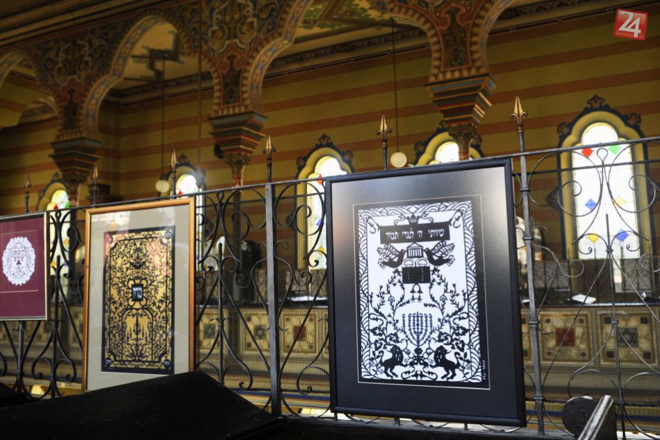 Ortodoxná synagóga v Prešove: Ponúka netradičné umenie z papiera