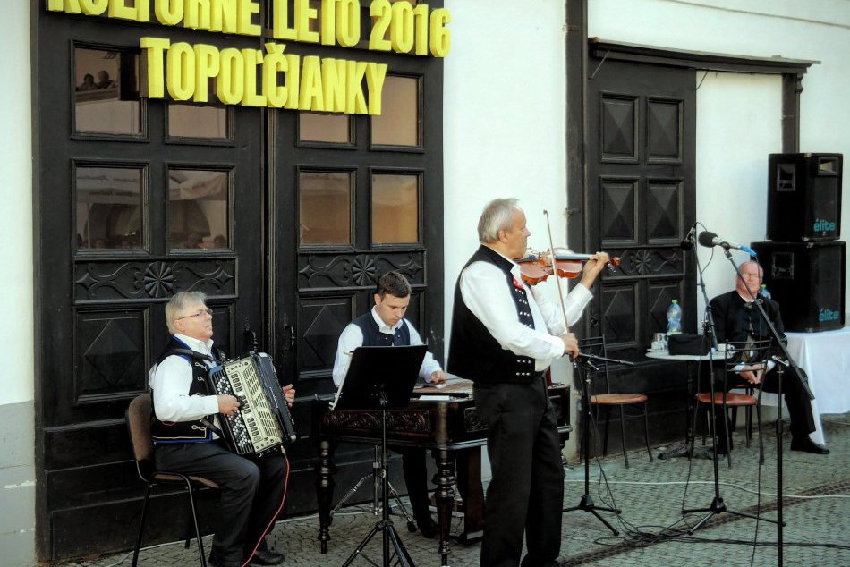 Kultúrne leto v Topoľčiankach pokračovalo ďalším koncertom
