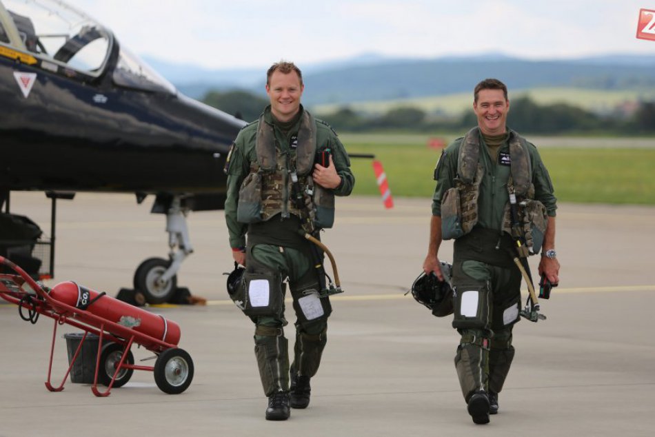 V OBRAZOCH: Spoločné cvičenie slovenských a britských letcov na Sliači