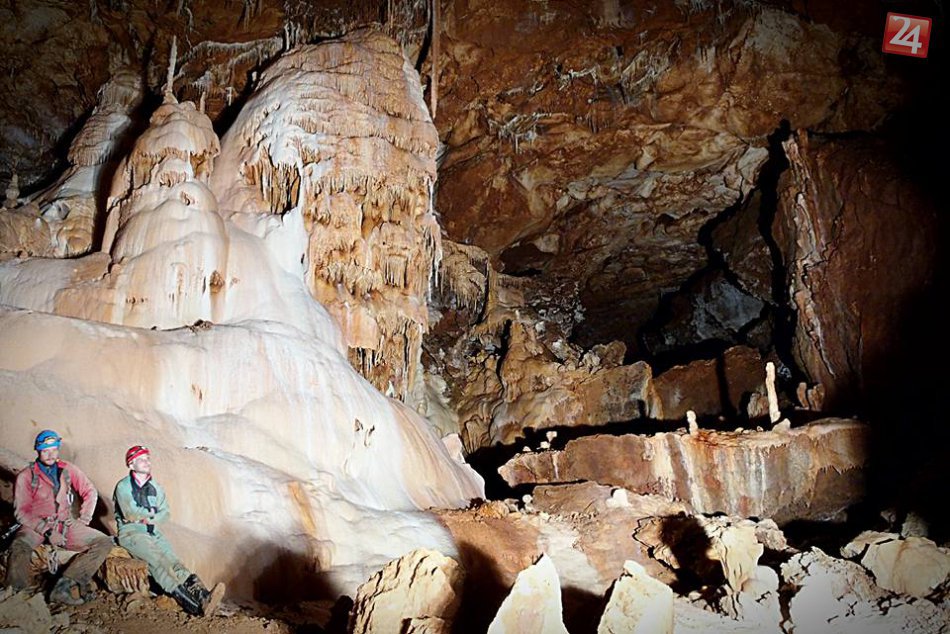FOTO: Novoobjavené priestory Gombaseckej jaskyne