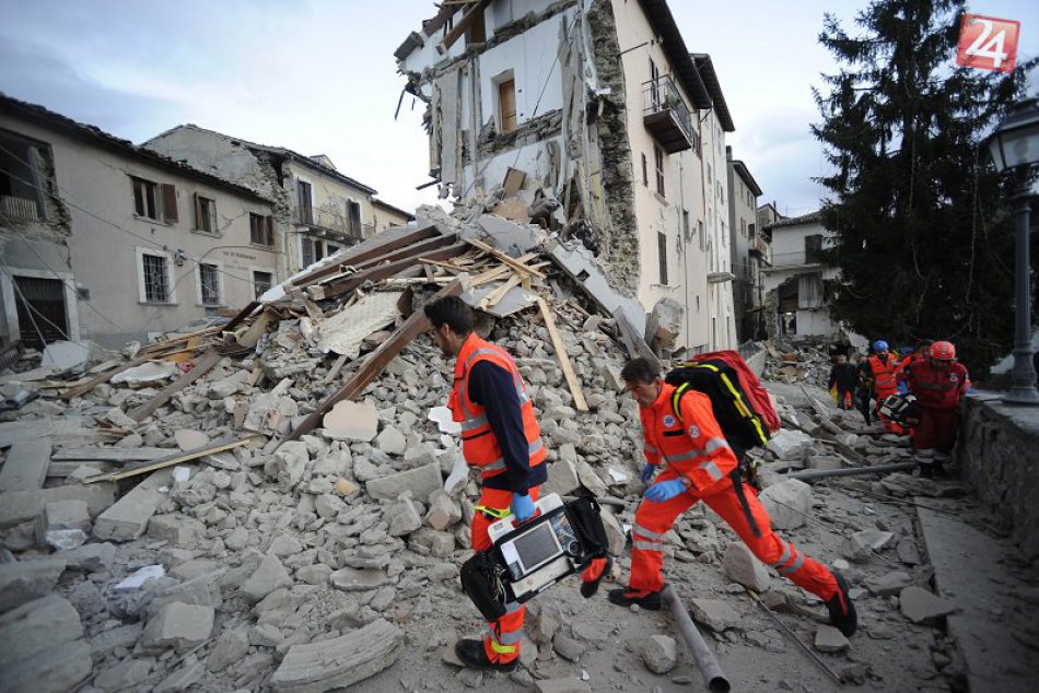 Zemetrasenie v Taliansku