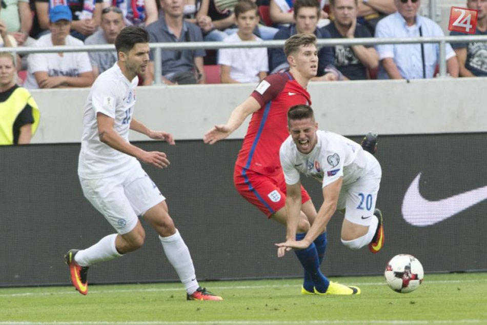 Kvalifikácia o MS 2018: Slovensko - Anglicko 0:1