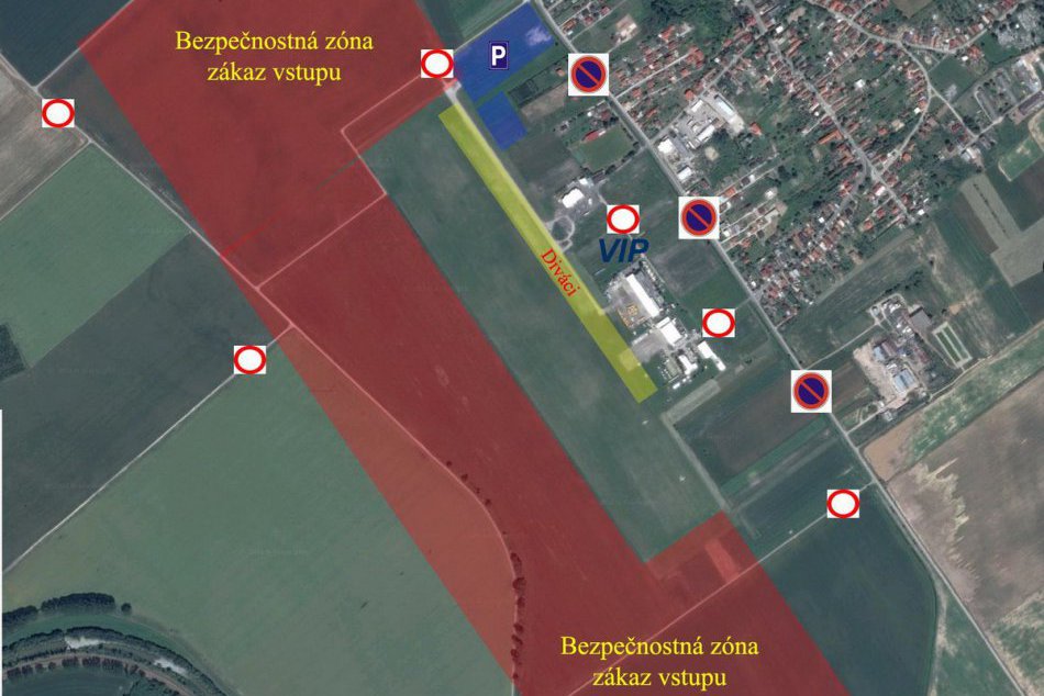 Parkovanie a dopravené obmedzenia: S týmto rátajte počas Leteckého dňa v Nitre