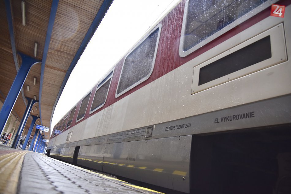 FOTO: IC vlak, ktorý od 11. decembra začne jazdiť medzi Bratislavou a Košicami