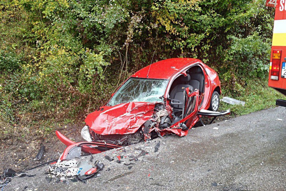 Dopravné nehody neďaleko Považskej: Vraky áut