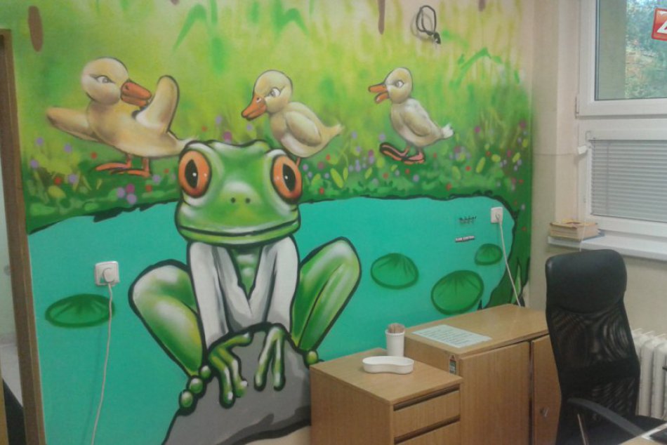 Nemocnica v Považskej: Nové grafity od sprejerov