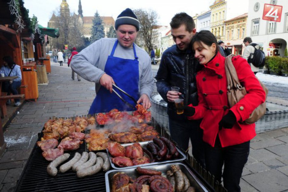 V Košiciach je na Vianočných trhoch každoročne skvelá atmosféra