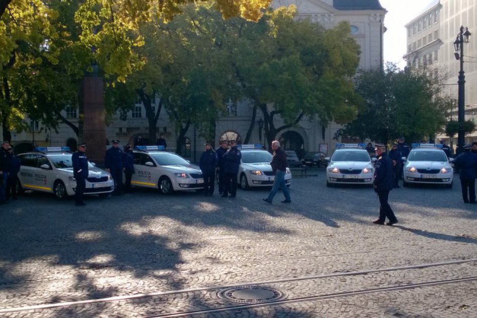 Mestskí policajti dostali nové vozidlá