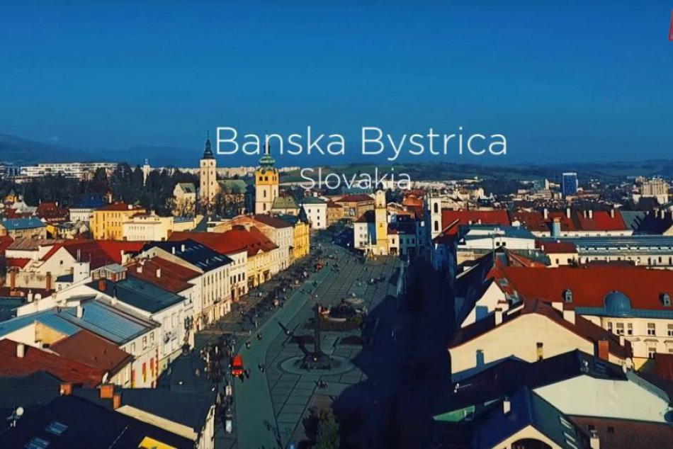 V OBRAZOCH: Úchvatné zábery historického centra Bystrice z vtáčej perspektívy