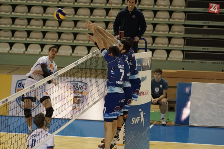 FOTO: Volejbalový zápas Nitra - Prievidza