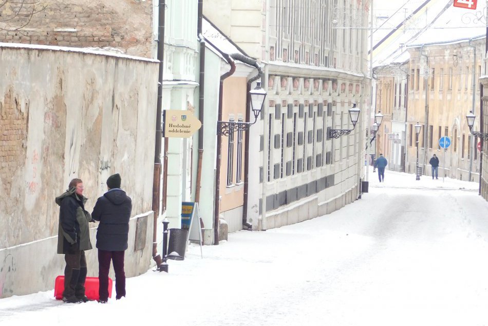 Fotogaléria: Perinbaba konečne potešila milovníkov snehu v Trnave