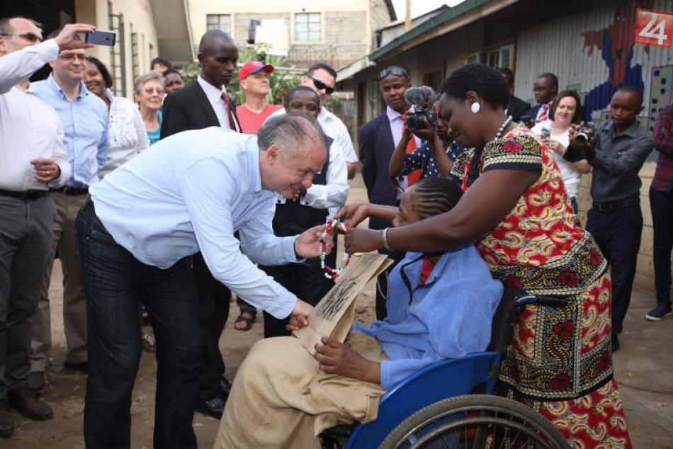 Prezident Andrej Kiska v Keni