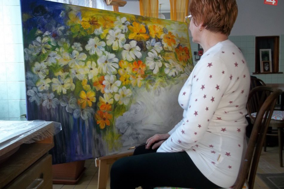 Výtvarníčka Mária Lišková: Po rokoch sa vrátila k maľbe