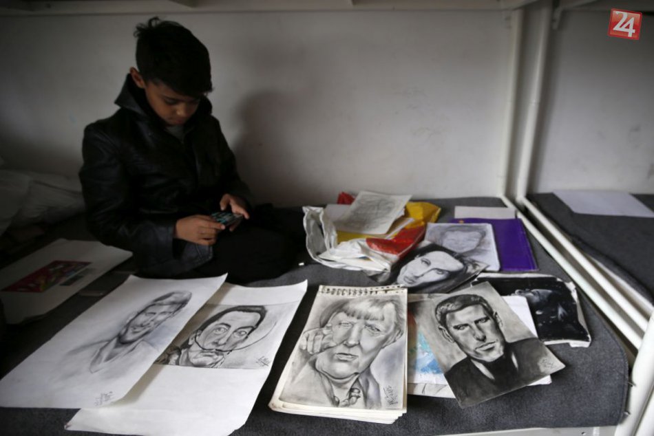 KURIOZITA DŇA: Desaťročného utečenca nevolajú inak ako malý Picasso