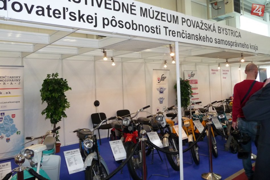 Veľká výstava v Bratislave: Záujem o považskobystrické motorky