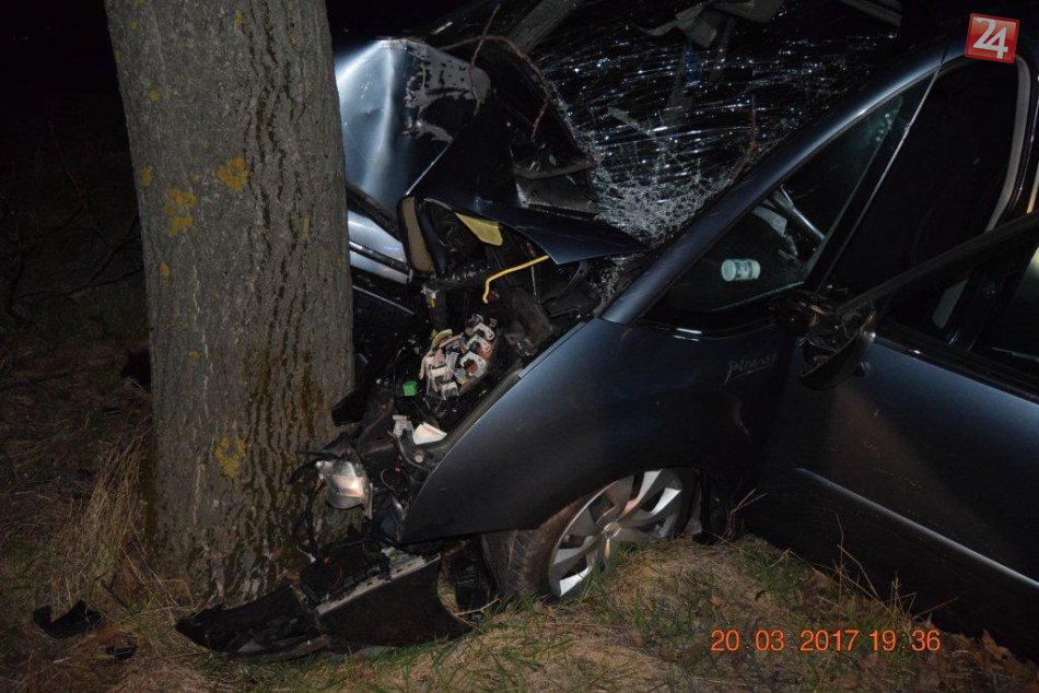 FOTKY priamo z miesta: Auto narazilo do stromu, dopadlo to tragicky! 