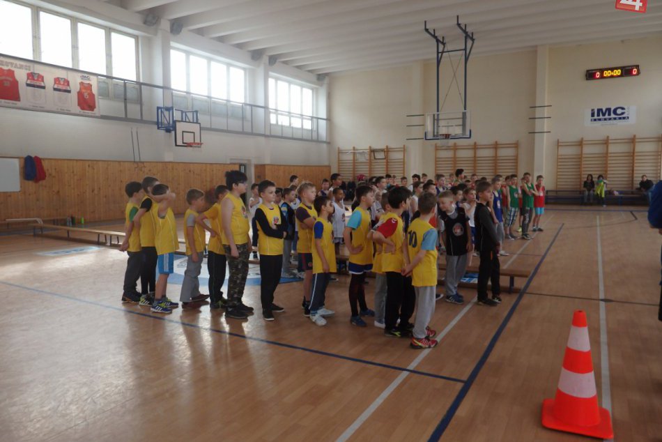 Minibasketbalové hry v Považskej Bystrici: Sily si zmerali mladé nádeje