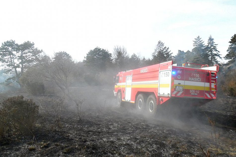 Obrazom: Požiar na Silickej planine