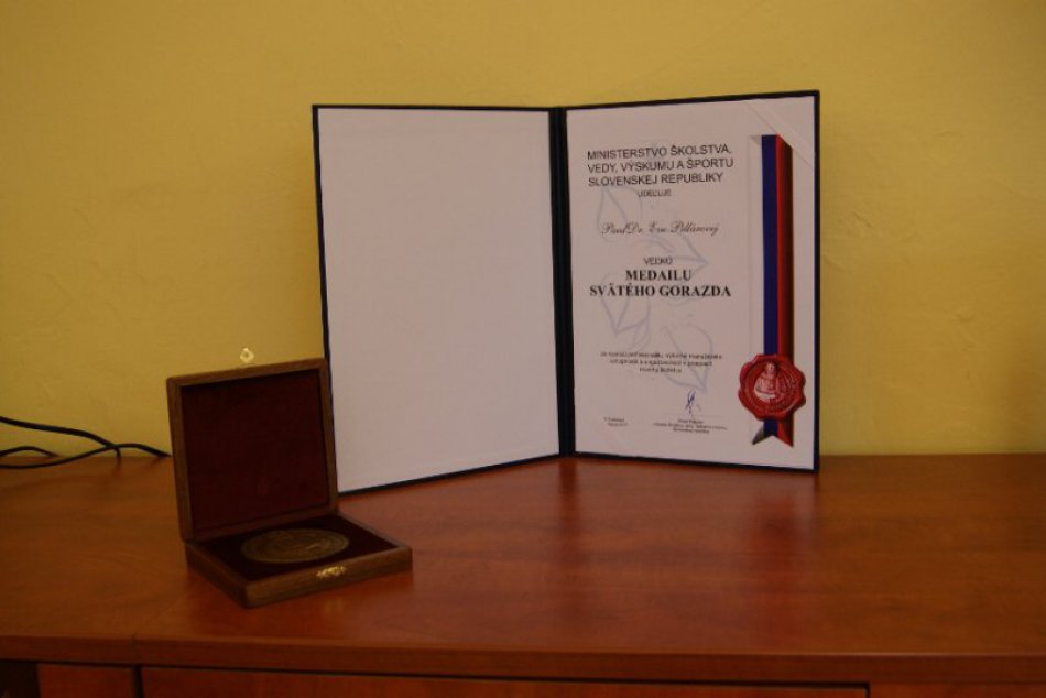 Riaditeľka košickej ZŠ Staničná 13 ocenená Veľkou medailou sv. Gorazda