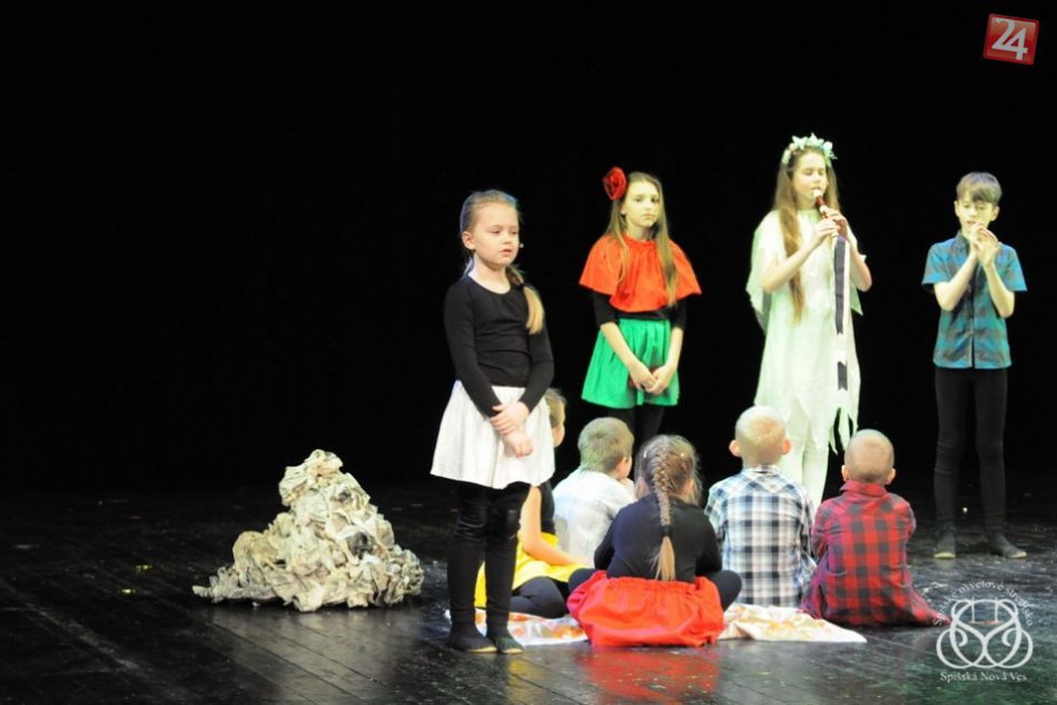 Na doskách Spišského divadla sa predstavili malí herci zo Spiša